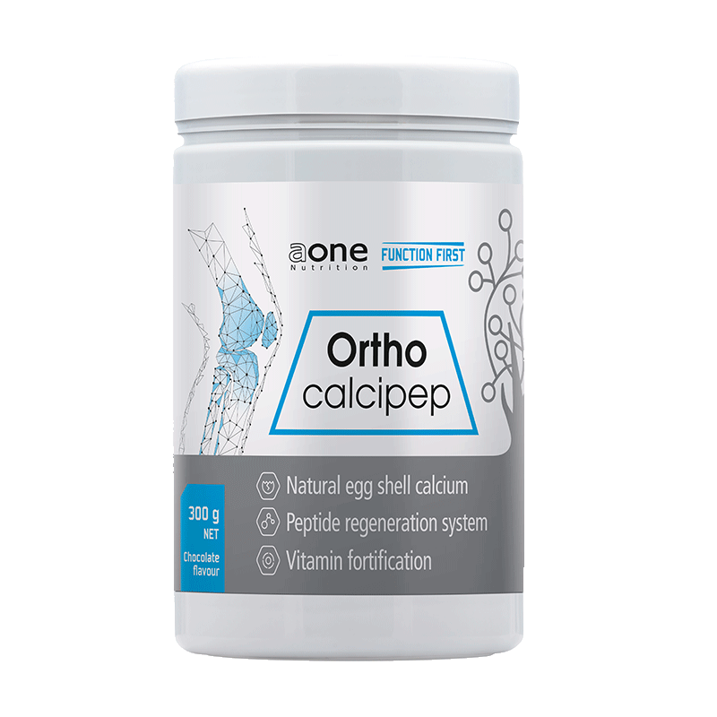 Kloubní výživa Aone Ortho Calcipep 300g, přírodní vápník se syrovátkovými peptidy,kolagenem a vitaminy